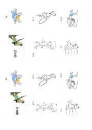 English Worksheet: Action Verbs