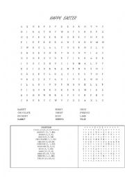 English Worksheet: HAPPY EASTER