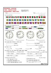 English Worksheet: Worksheet Kids Aged 10-12