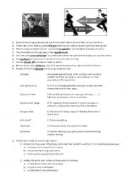 English Worksheet: Catch Me If You Can