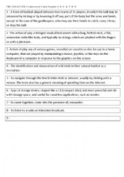 English Worksheet: TicTacToe Free Time Activities