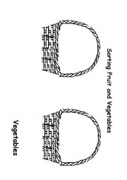 English Worksheet: Fruit and Vegetables