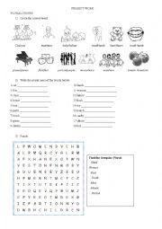 English Worksheet: plural nouns