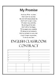 Classroom contract