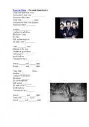 English Worksheet: Depeche Mode - Personal Jesus