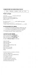 English Worksheet: RUDE BY MAGIC 