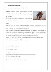 English Worksheet: Simple Present