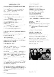 English Worksheet: 7 years - Lukas Graham 