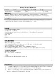 English Worksheet: Imperative Sentences Lesson Plan