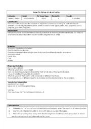 English Worksheet: Imperative Sentences Lesson Plan