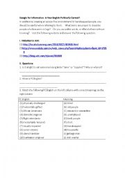 English Worksheet: PC English