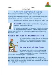 English Worksheet: Egyptian writing