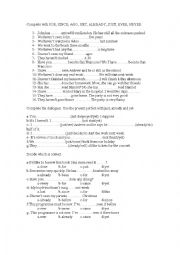 English Worksheet: FOR SINCE YET ALREADY (EXPRESSIONS PRESENT PERFECT)