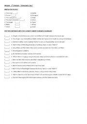 English Worksheet: merlin