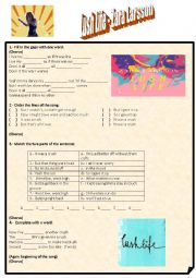 English Worksheet: Zara Larsson - Lush life