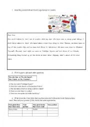 English Worksheet: Present Perfect Lesson Plan and Worksheet
