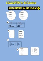 collocations for BAC STUDENTS 2