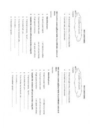 English Worksheet: first conditional