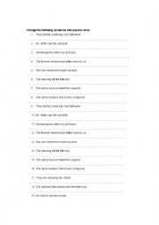 English Worksheet: Relstive clause dabble