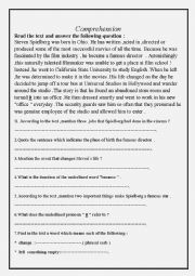 English Worksheet: Daily test