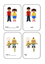 English Worksheet: Sight words matching