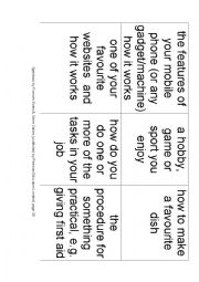 English Worksheet: present simple speaking topics 