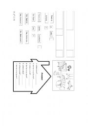 English Worksheet: There is / There are