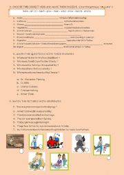 English Worksheet: WORKSHEET