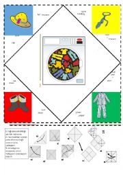 English Worksheet: dice game