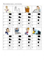 English Worksheet: routine : how often do you....?