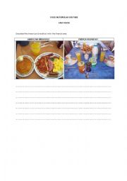 English Worksheet: squence SUPER SIZE ME