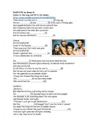 English Worksheet: Rasputin- Boney M