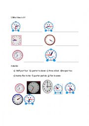 What time is it & Present Simple Tense