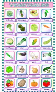 VEGETABLES