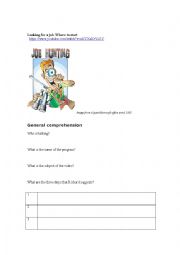 English Worksheet: Looking for a job