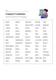 Computer Vocabulary