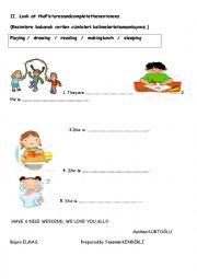Worksheet for young learners