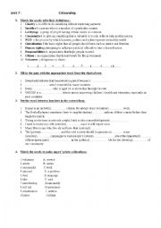 English Worksheet: vocabulary related to citizenship