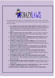 Crazy Laws Round the World!