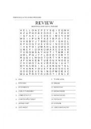 English Worksheet: greeting puzzle