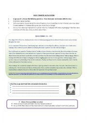 English Worksheet: Great Thinkers in Education