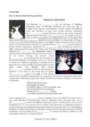 English Worksheet: Whirling Dervishes