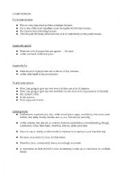 English Worksheet: How to write compositions (2 Bachillerato)