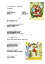 English Worksheet: Little Red Riding Hood