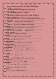 English Worksheet: Passive voice