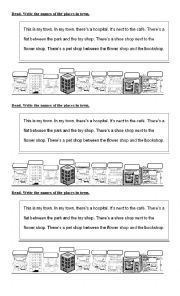 English Worksheet: Prepositions