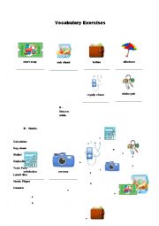 English Worksheet: Vocabulary