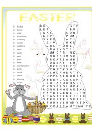 EASTER WORDSEARCH