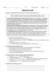 English Worksheet: Passive voice_chemistry worksheet (2)