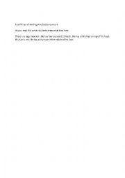 English Worksheet: Monster listening practice